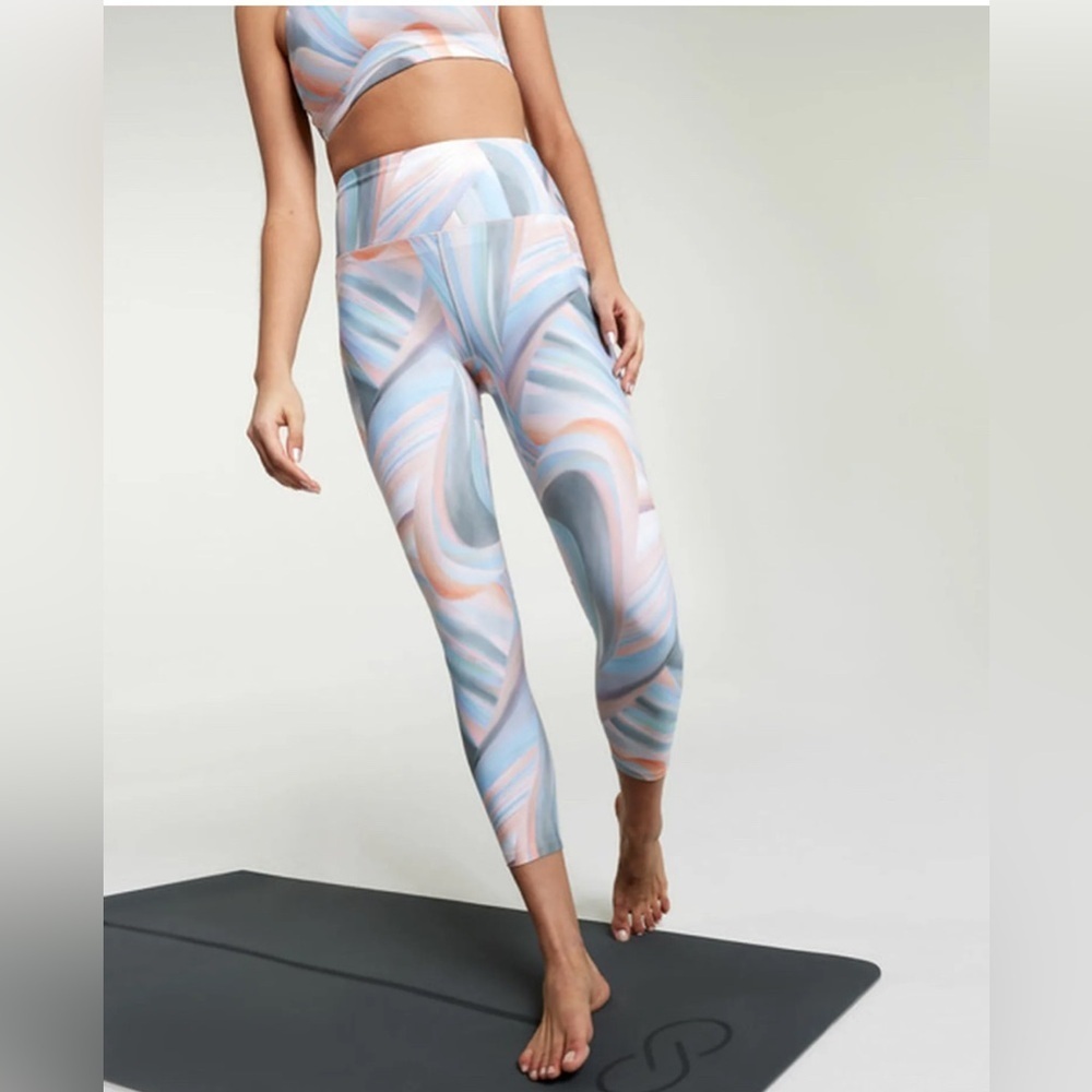 Calia by Carrie Underwood Multicolor Energize Core High Rise 7/8 Ankle Leggings